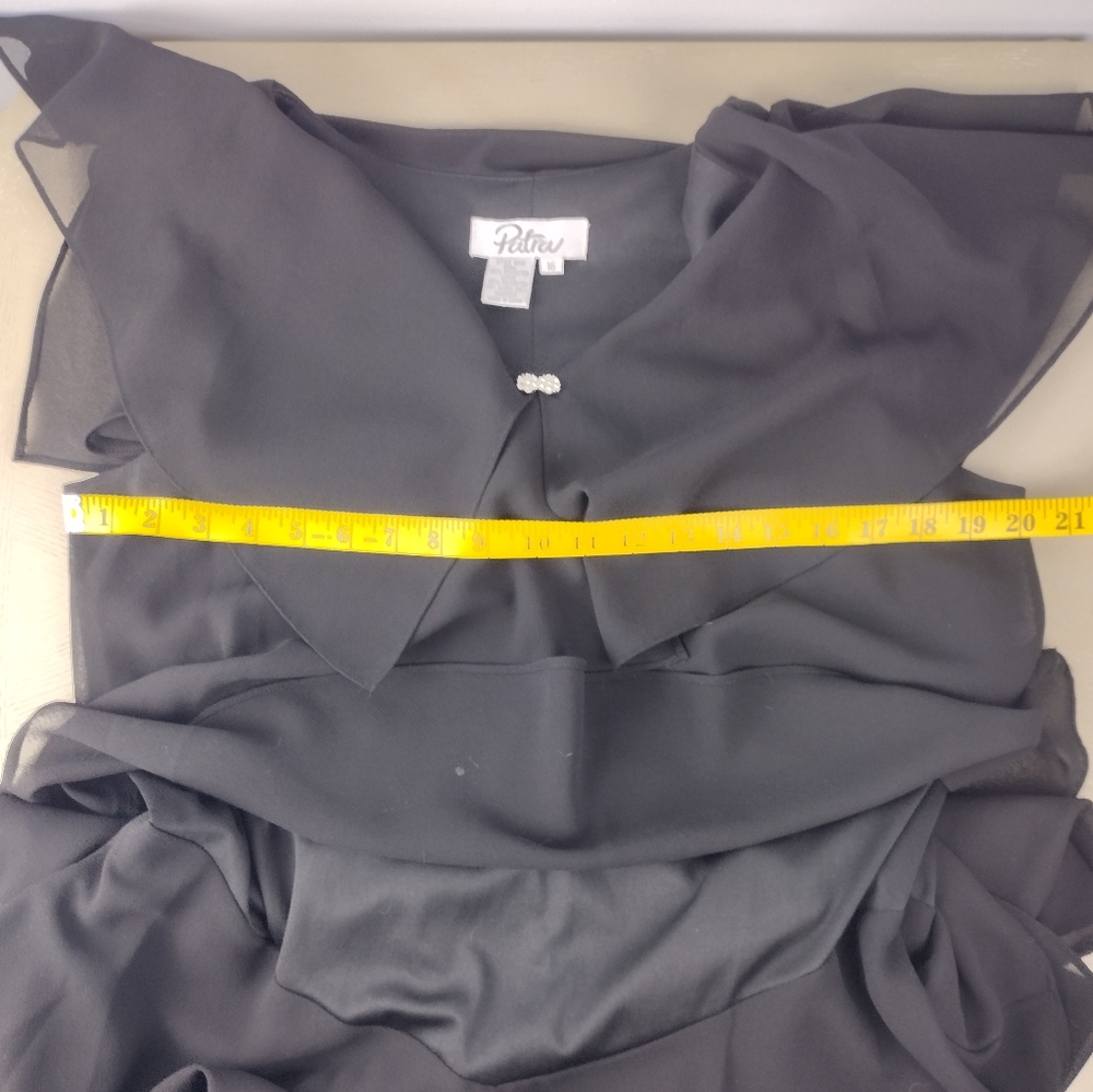 Tiered Capelet Dress - Picture 6 of 10